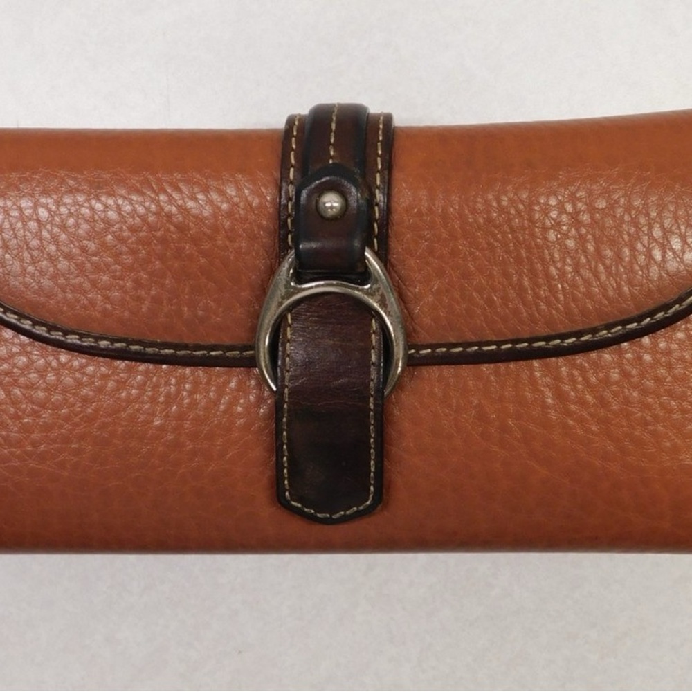 Dooney & Bourke Tan Leather Clutch